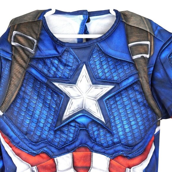 Avengers Captain‎ America Kids' Costume - Size M - Marvel Superhero - Picture 4 of 10